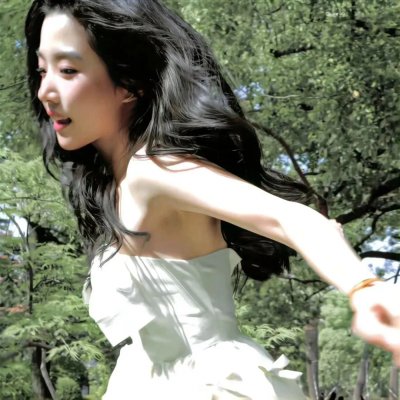 高山上的热气球